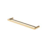 Fienza Empire Slim Double Towel Rail 600mm Urban Brass 88908600UB