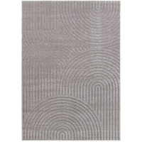 Cocoon Rug Mos Rugs 200cm x 290cm Soft ART Deco Floor Area Carpet Grey