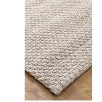 Harlow Chignon Contemporary Wool Blend Floor Carpet 160cm x 230cm Camel 