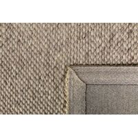 Park Lane Hand woven New Zealand Wool Rugs 120cm x 170cm Stone Grey small