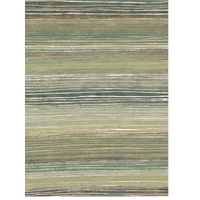 Kensington Agatha Multi stripe Modern Heat Set Polyester Rug 160cm x 230cm