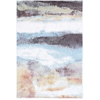 Santa Fe Rug Modern Contemporary Abstract Watercolour Rugs Polyester 200cm x 290cm