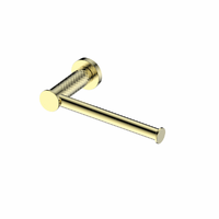 Toilet Roll Holder Brushed Brass Greens Tapware Reflect 21308BB