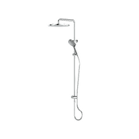 Greens Tapware Lavish BubbleJET Twin Rail Shower Chrome 238103CP