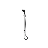 Greens Tapware Lavish Brass Rail Shower Matte Black 239100MB