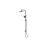 Greens Tapware Lavish Twin Rail Shower Gun Metal 239103GM