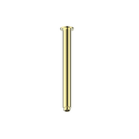 Greens Tapware Ashmore BubbleJet Overhead Ceiling Shower Arm 300mm Brushed Brass 9403724BB