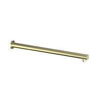 Greens Tapware Ashmore BubbleJet Overhead Wall Shower Arm 380mm Brushed Brass 9403721BB