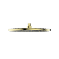 Greens Tapware Ashmore BubbleJet Overhead Drencher Shower Head Brushed Brass 9405588BB