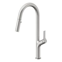 Kitchen Sink Mixer Pull Out Tap Stainless Steel Faucet Phoenix Tapware Linq 133-7120-51-1