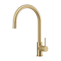 Brasshards Mixx Anise Eco Pull Out Sink Mixer Brushed Gold Lead Free 11SL984ALF