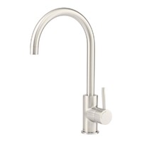 Brasshards Mixx Anise Eco Round Sink Mixer Matt Brushed Nickel Lead Free 11SL991BLF