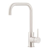 Brasshards Mixx Anise Gooseneck Sink Mixer Brushed Nickel 11SL751BL