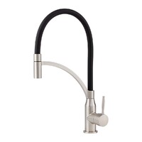 Brasshards Mixx Clove Sink Mixer Brushed Nickel 11SL982BL