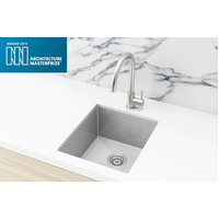 Meir Lavello Kitchen Sink Single Bowl 380mm x 440mm Brushed Nickel MKSP-S380440-NK