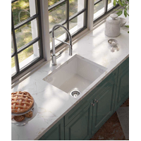 Seima Fireclay Ceramic Sink Dual Mount 565mm Rectanglar Farmhouse Butlers White Sinks Odessa 560