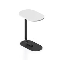 Rapidline Selene Side Table Table Powder Coated Base Melamine Top SST5634 NW/BL