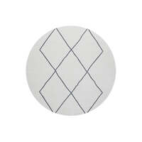 Rug Culture Modern Round Rug Off White PARADISE PDS-LOLA-150X150