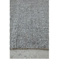 Rug Culture Plain & Textured, Coastal Floor Area Runner Charcoal Harlow HLO-ARIEL-GRA-300X80