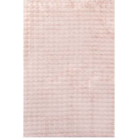 Rug Culture Plain & Textured, Kids, Washable Floor Area Rug Blush Pink Bubble BUB-BLUSH-140X70