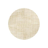 Rug Culture Plain & Textured, Kids, Washable Round Rug Ivory Bubble BUB-NATURAL-100X100