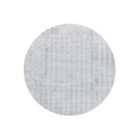 Rug Culture Plain & Textured, Kids, Washable Round Rug Silver/Grey Bubble BUB-SILVER-100X100