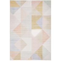 Rug Culture Contemporary, Modern Floor Area Rug Off White Revive REV-DALI-PAST-220X150