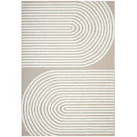 Rug Culture Contemporary, Modern, Plain & Textured Floor Area Rug Beige Lotus LOT-ABBEY-MIXED-230X160