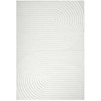 Rug Culture Contemporary, Modern, Plain & Textured Floor Area Rug Off White Lotus LOT-ABBEY-WHITE-230X160