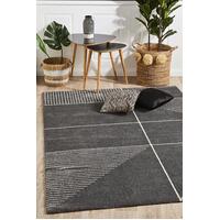 Rug Culture Broadway Florence Modern Charcoal Floor Area Rugs BRD-935-CHAR-230X160cm
