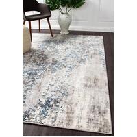 Rug Culture Casper Distressed Modern Floor Area Rugs Blue Grey White  KEN-1731-GRY-230X160cm