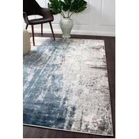 Rug Culture Roxana Distressed Timeless Floor Area Rugs Blue Grey White  KEN-1733-BLU-290X200cm