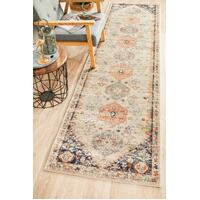 Rug Culture LEGACY 854 Floor Area Carpeted Rug Modern Runner Off White 400X80cm