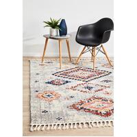 Rug Culture MARRAKESH 222 Floor Area Carpeted Rug Contemporary Rectangle Silver Multi 290X200cm