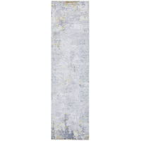 Rug Culture ILLUSIONS  Floor Area Carpeted Rug Modern Rectangle Silver & Gold 140X70CM