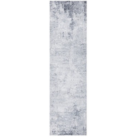 Rug Culture ILLUSIONS  Floor Area Carpeted Rug Modern Rectangle Silver & Grey 140X70CM