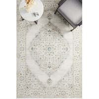 Rug Culture EMOTION Floor Area Carpeted Rug Modern Rectangle Teal, Yellow, Silver, Off White, Grey 400x300cm