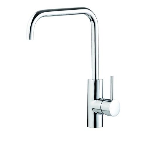 Methven Sink Mixer Kitchen Tap Chrome Square Neck Swivel Flexispray ...